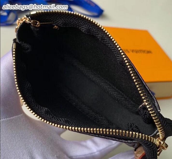 Unique Style Louis Vuitton Monogram Giant Canvas Micro Pochette Accessoires Bag M67579 Animal Print 2019