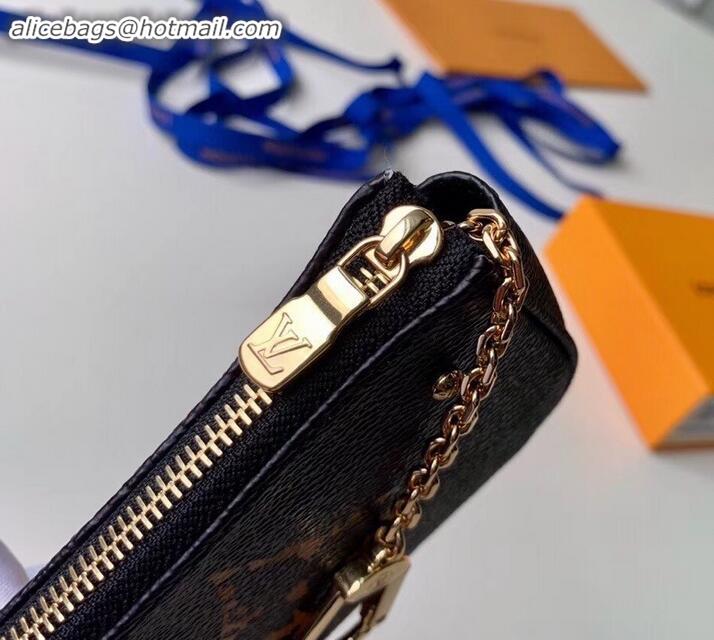 Unique Style Louis Vuitton Monogram Giant Canvas Micro Pochette Accessoires Bag M67579 Animal Print 2019