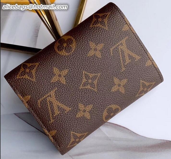 Good Looking Louis Vuitton Monogram Canvas Victorine Wallet M63326 Print 2019