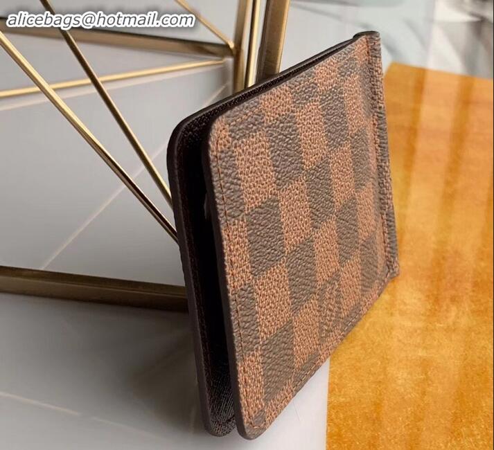 Good Product Louis Vuitton Pince Wallet Damier Ebene Canvas M633222