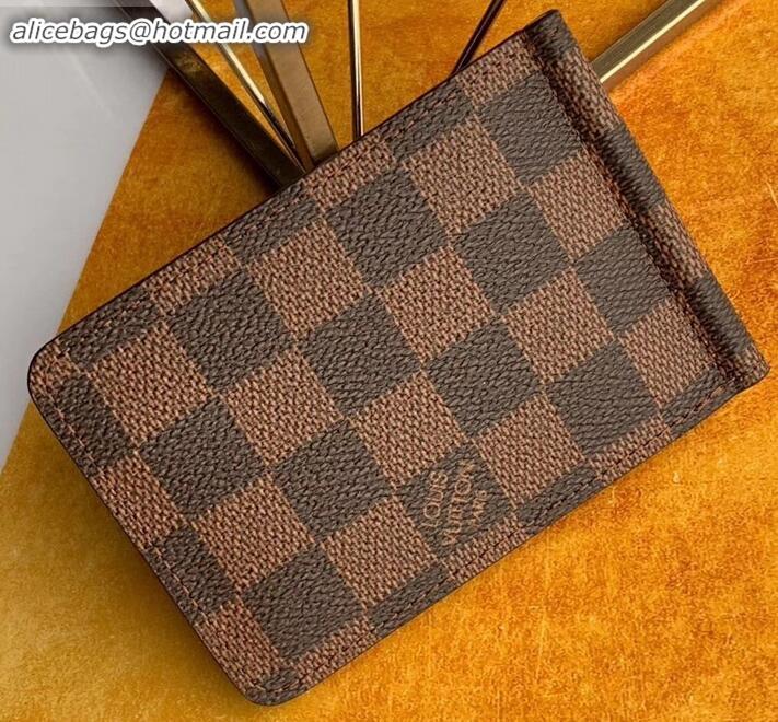 Good Product Louis Vuitton Pince Wallet Damier Ebene Canvas M633222