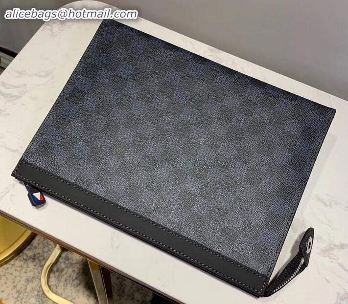 Best Grade Louis Vuitton Pochette Voyage MM Bag Damier Graphite Canvas V N64023