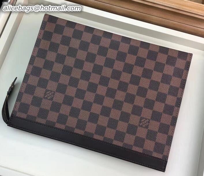 Best Price Louis Vuitton Pochette Voyage MM Bag Damier Ebene Canvas N41696