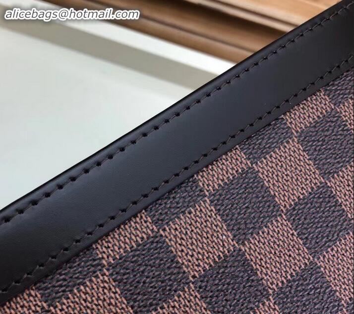 Best Price Louis Vuitton Pochette Voyage MM Bag Damier Ebene Canvas N41696