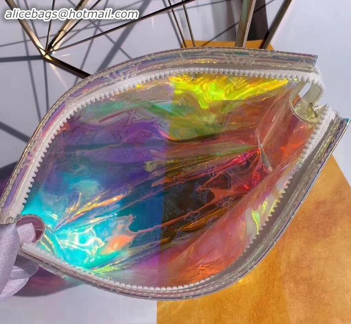 Luxury Louis Vuitton Iridescent Prism Toiletry Pouch 26 Bag M47542