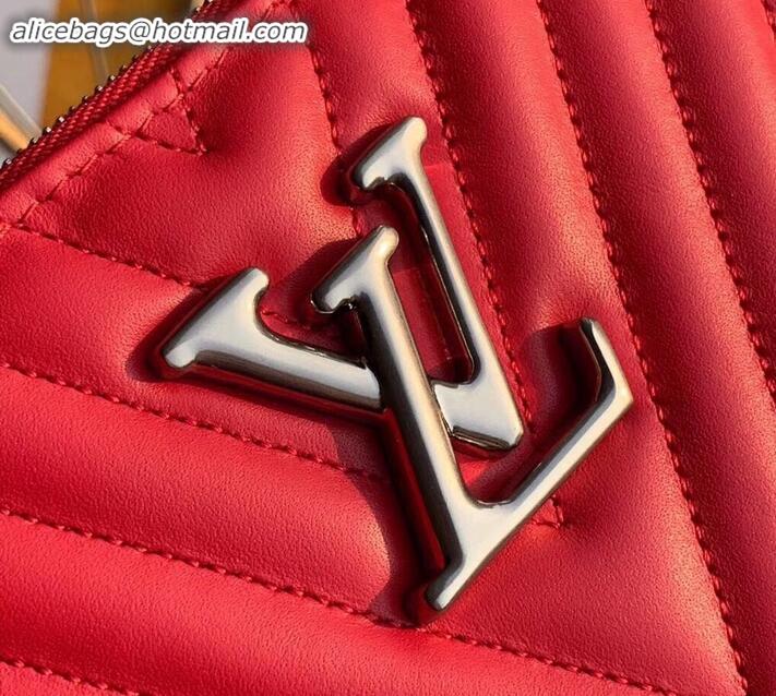 Fashion Louis Vuitton New Wave Zip Pochette Bag M67500 Red 2019