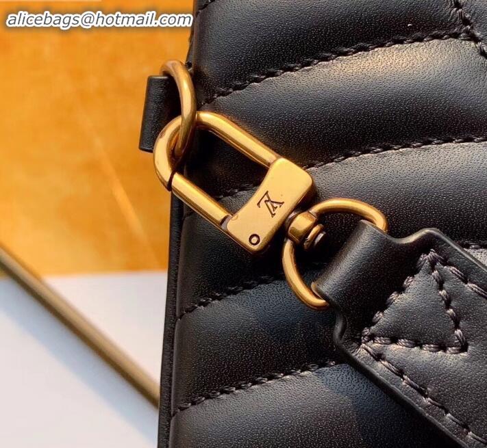 New Design Louis Vuitton New Wave Zip Pochette Bag M63943 Black 2019