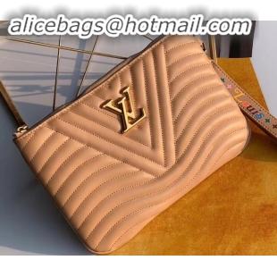 Discount Louis Vuitton New Wave Zip Pochette Bag  M68478 Apricot 2019