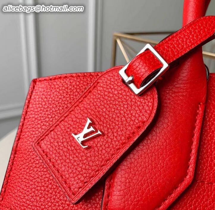 Discount Louis Vuitton City Steamer MM Tote Bag M53014 Rubis