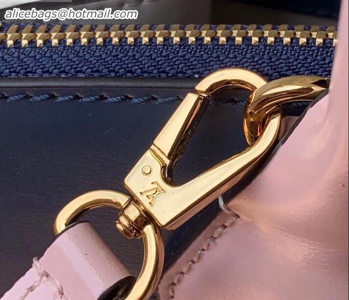 Top Grade Louis Vuitton City Steamer MM Tote Bag M55178 Blue/White/Pink