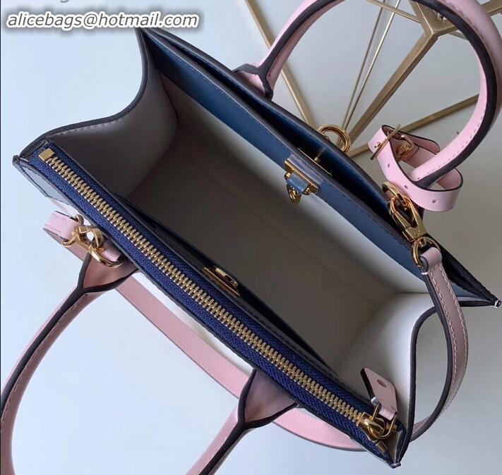 Top Design Louis Vuitton City Steamer PM Tote Bag M53888 Blue/White/Pink