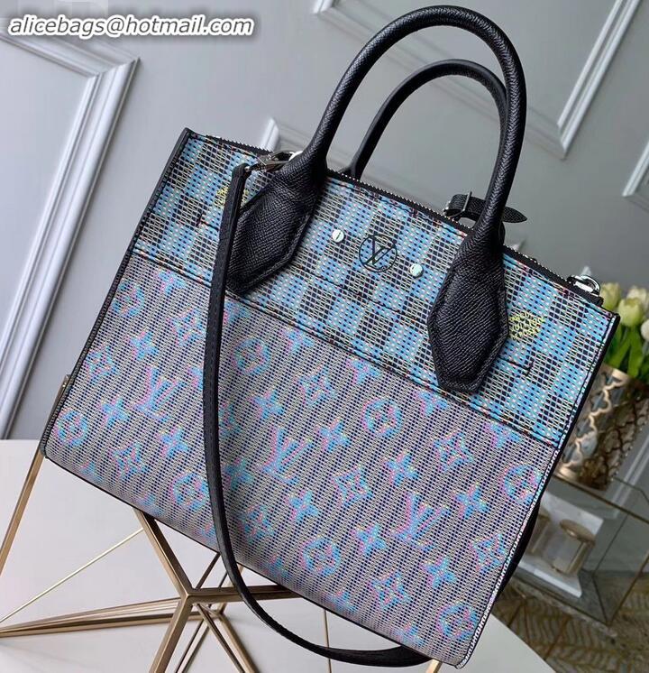 Good Looking Louis Vuitton City Steamer PM Tote Bag Monogram LV Pop M53816 Blue