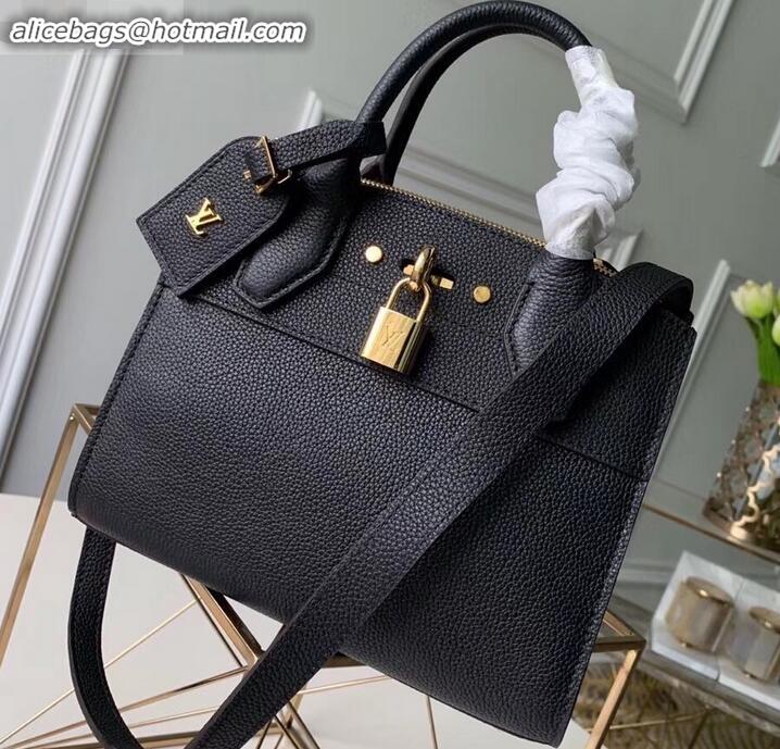 Perfect Louis Vuitton City Steamer Mini Tote Bag M53804 Black