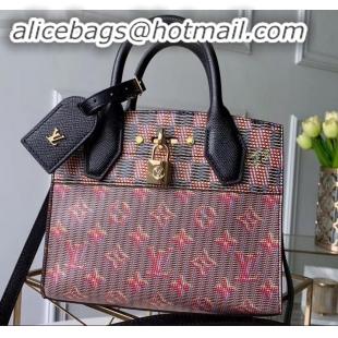 Low Price Louis Vuitton City Steamer Mini Tote Bag M55469 Monogram LV Pop Pink