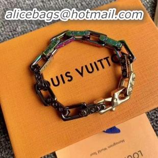 High Quality Louis Vuitton Monogram Colors Chain Bracelet M68242 2019