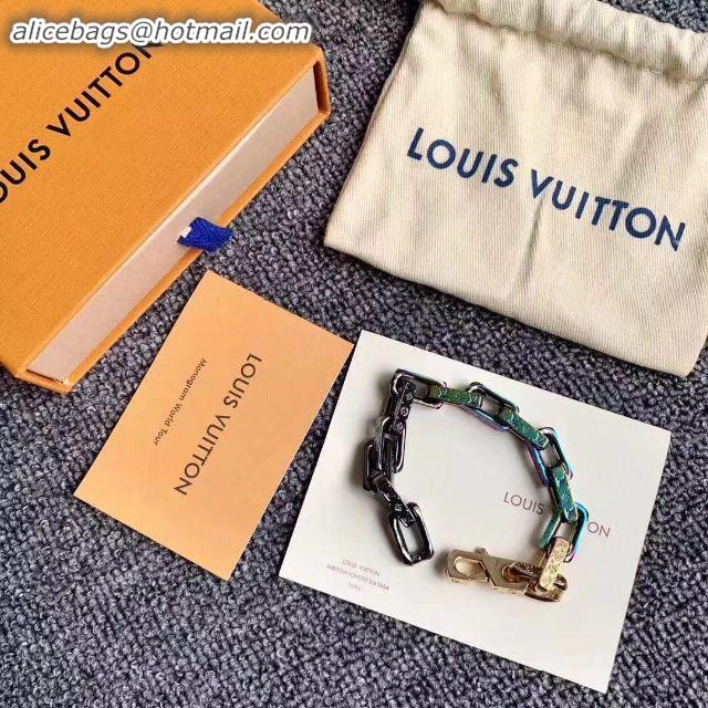 High Quality Louis Vuitton Monogram Colors Chain Bracelet M68242 2019