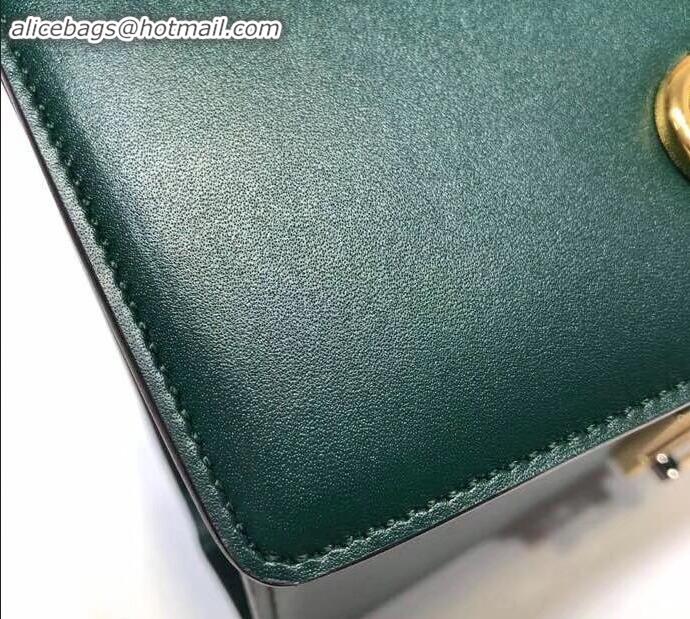 New Fashion Gucci Zumi Smooth Leather Small Shoulder Bag 576338 Green 2019