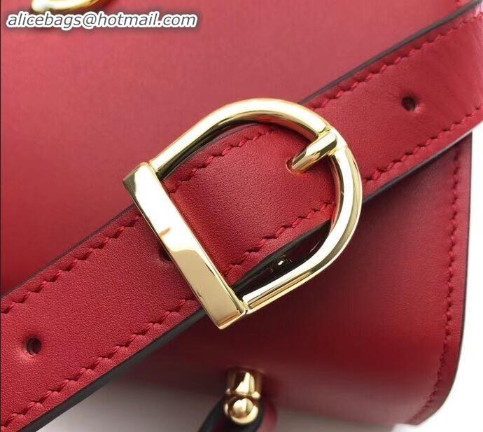 Popular Style Gucci Zumi Smooth Leather Small Shoulder Bag 576338 Red 2019