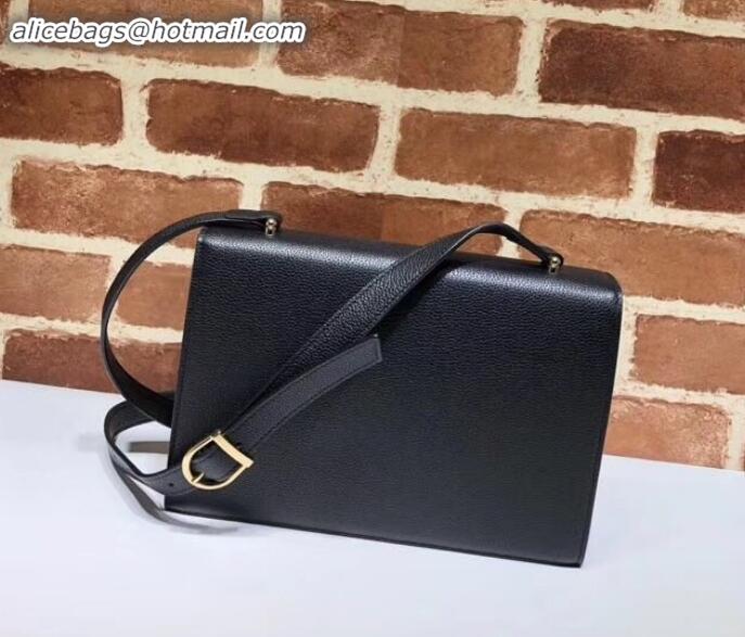 Charming Gucci Zumi Grainy Leather Small Shoulder Bag 576338 Black 2019