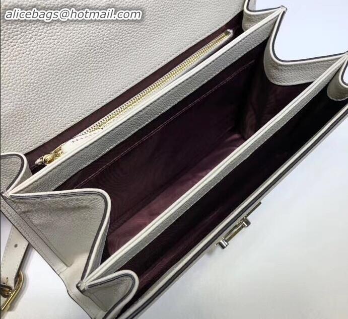 Best Quality Gucci Zumi Grainy Leather Small Shoulder Bag 576338 White 2019