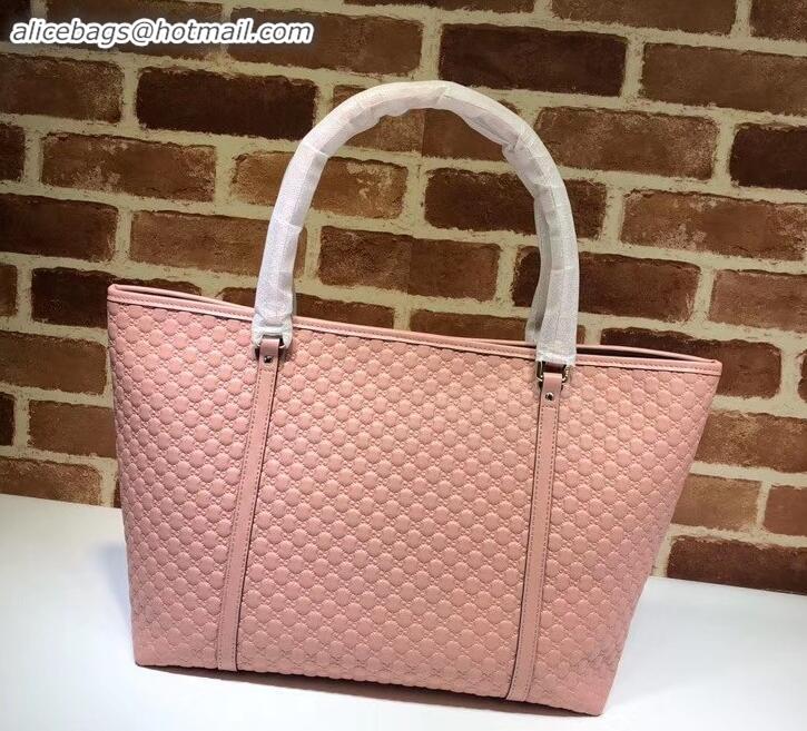 Purchase Gucci Signature leather tote bag 449647 pink