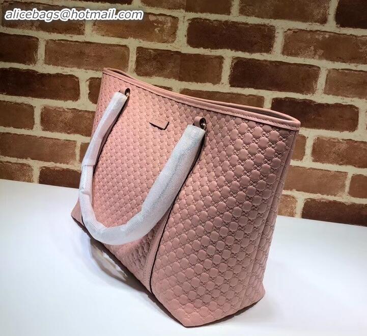 Purchase Gucci Signature leather tote bag 449647 pink