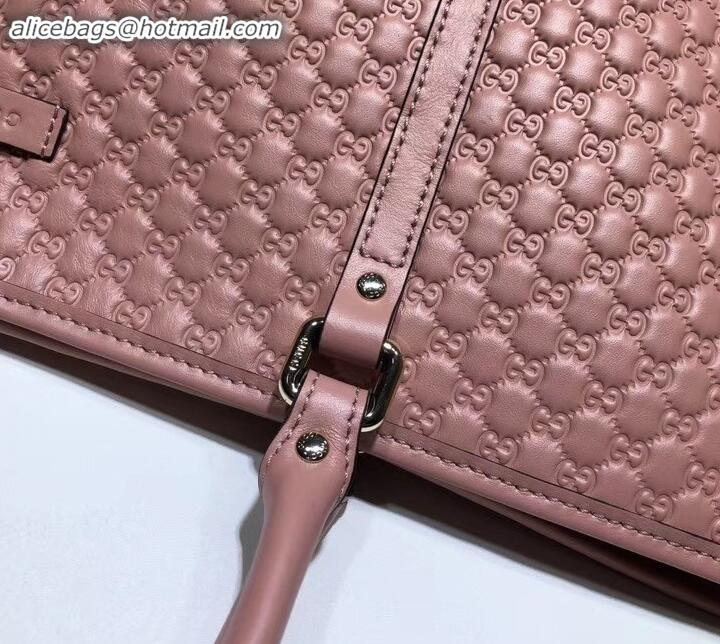 Purchase Gucci Signature leather tote bag 449647 pink