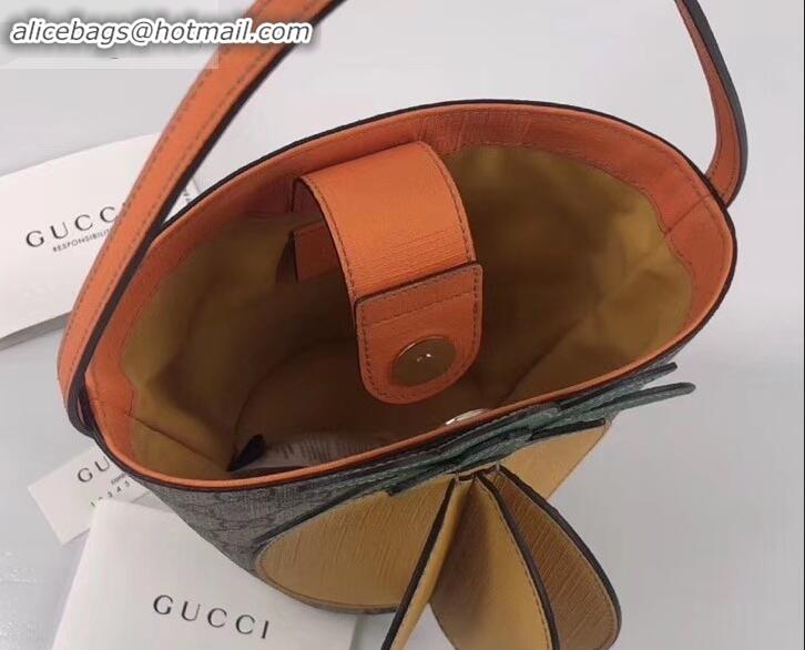 New Design gucci Children's GG bucket bag with pineapple 580850