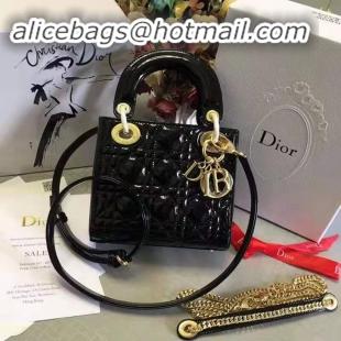 Design Dior MINI LADY DIOR CALFSKIN BAG M05050 Black