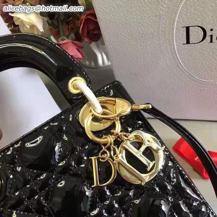 Design Dior MINI LADY DIOR CALFSKIN BAG M05050 Black