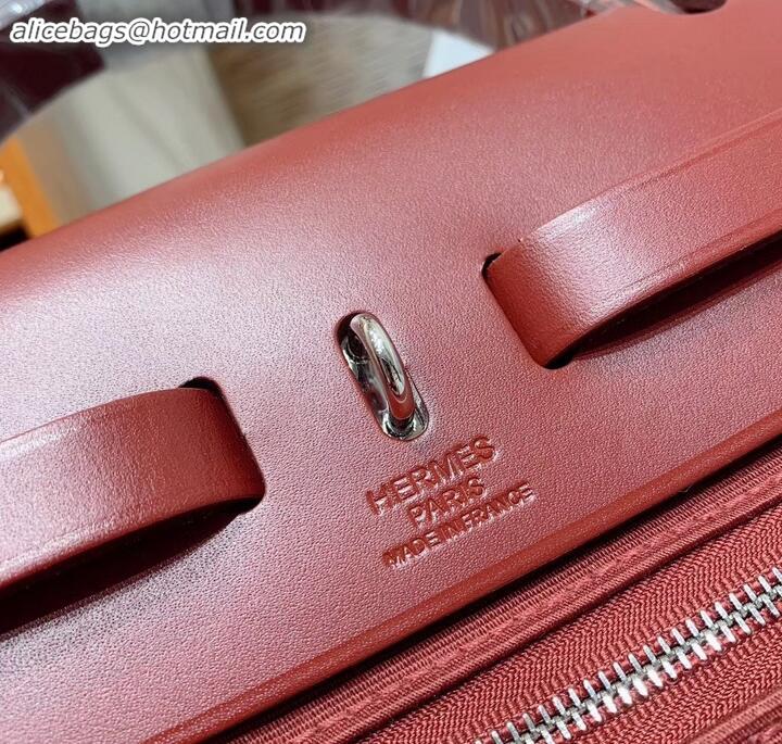 Luxury Hermes Herbag Zip 31 Bag in Original Quality Red H091410