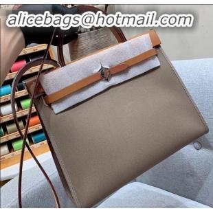 Perfect Hermes Herbag Zip 31 Bag in Original Quality Brown/Camel H091410