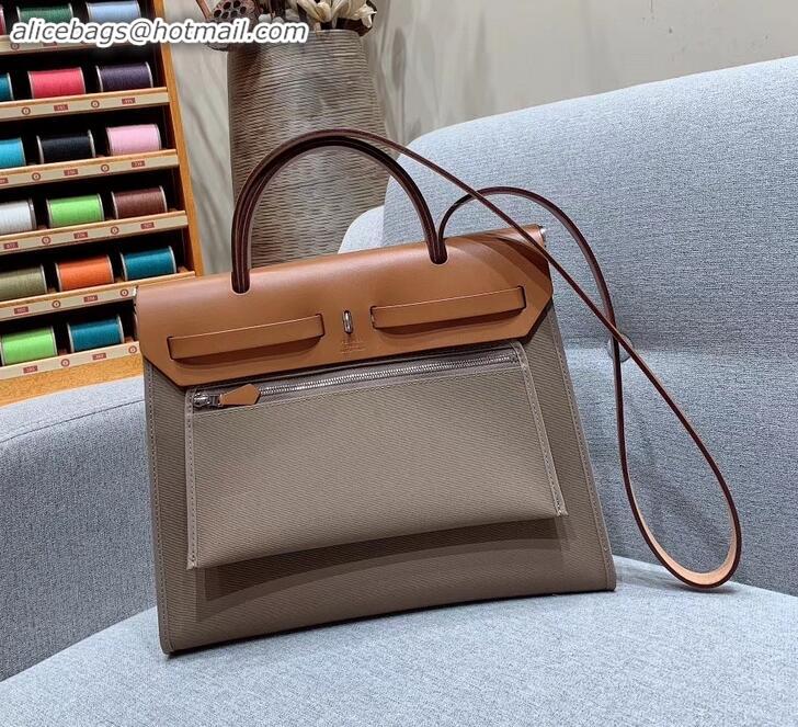 Perfect Hermes Herbag Zip 31 Bag in Original Quality Brown/Camel H091410