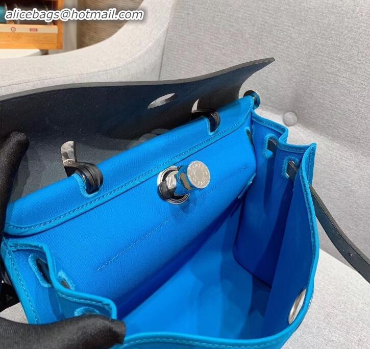 Grade Hermes Herbag Zip 31 Bag in Original Quality Black/Blue H091410