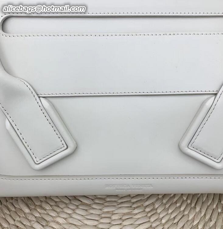 Cheapest Bottega Veneta Arco 48 Bag in French Calf Top Handle Bag BV90701 White 2019