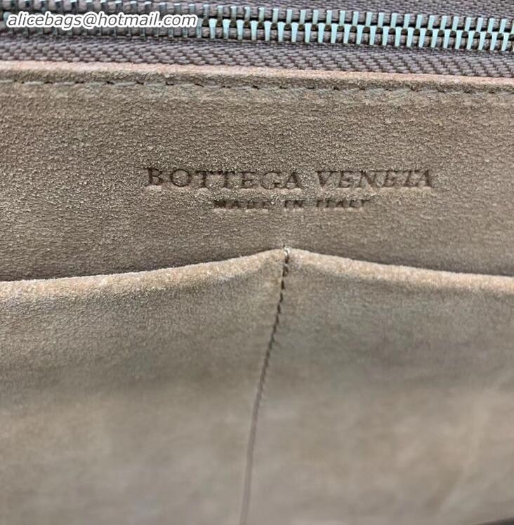 Faux Bottega Veneta Arco 48 Bag in French Calf Top Handle Bag BV90701 Dark Green 2019