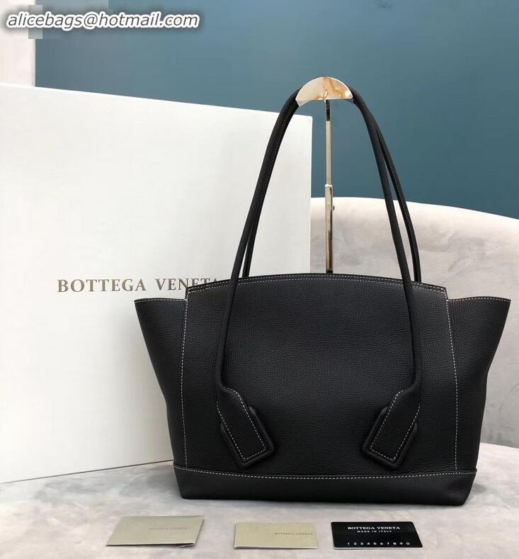 Buy Classic Bottega Veneta Arco 48 Bag in Grainy Calfskin Top Handle Bag BV90702 Black 2019