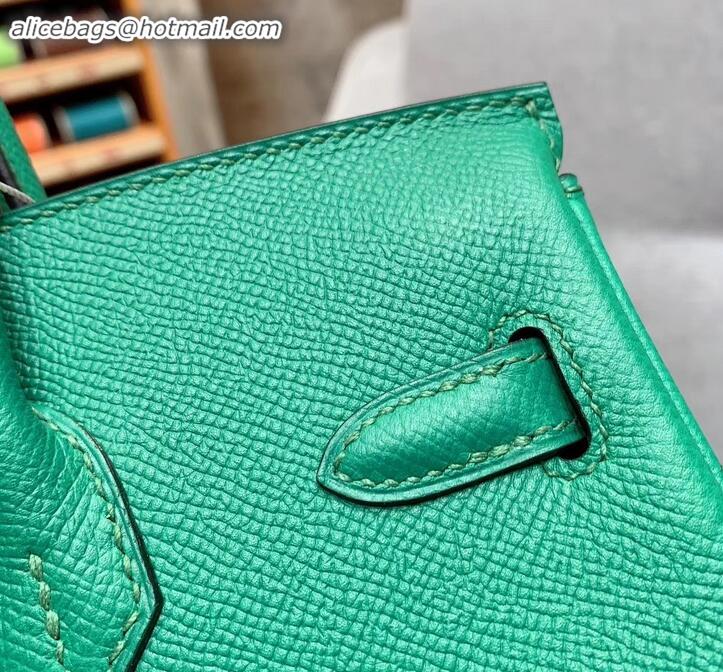 Super Quality Hermes Birkin 25cm Bag in Original Epsom Leather H091416 Green