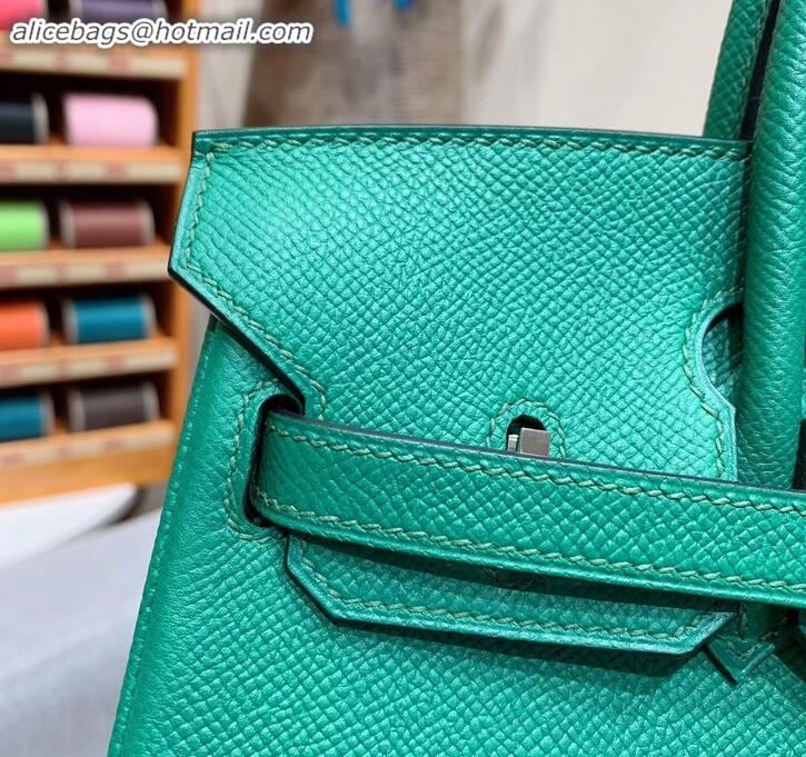 Super Quality Hermes Birkin 25cm Bag in Original Epsom Leather H091416 Green