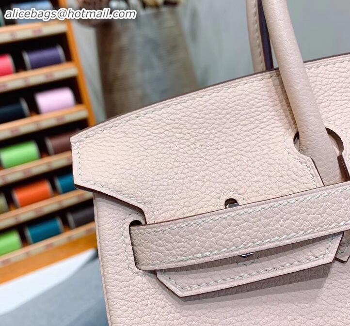 Fashion Hermes Birkin 25cm Bag in Original Togo Leather H091416 Beige