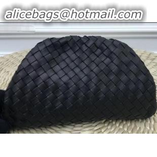 Discount Bottega Veneta Frame Pouch Clutch Small Bag In Intrecciato Woven Leather BV90716 Black 2019