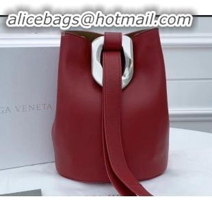 Hot Sale Bottega Veneta Drop Petite Bucket Bag BV90802 Red 2019