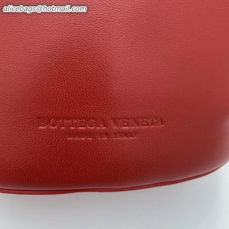 Hot Sale Bottega Veneta Drop Petite Bucket Bag BV90802 Red 2019