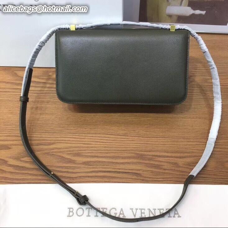 Duplicate Bottega Veneta BV Classic Shoulder Bag BV90801 Dark Green 2019