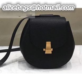 Trendy Design Bottega Veneta Rounded Belt Bag 576643 Black 2019