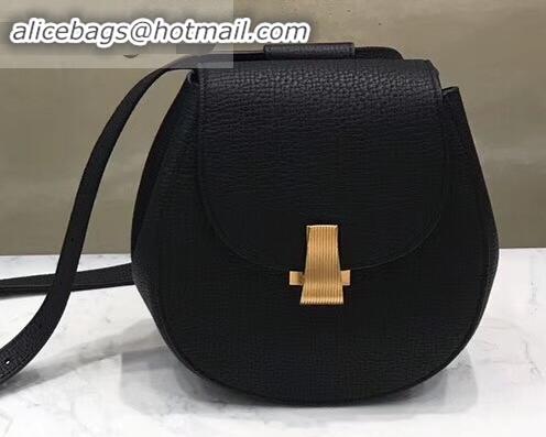 Trendy Design Bottega Veneta Rounded Belt Bag 576643 Black 2019