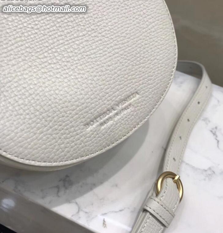 Low Cost Bottega Veneta Rounded Belt Bag 576643 White 2019