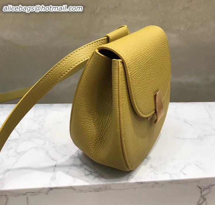 Well Crafted Bottega Veneta Rounded Belt Bag 576643 Yellow 2019