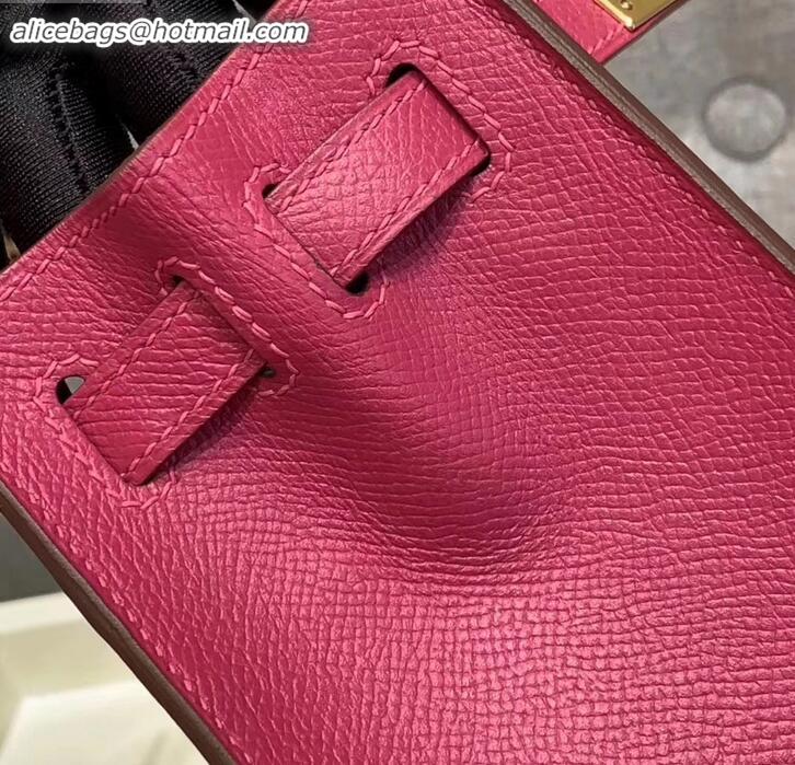 New Design Hermes Kelly 25cm Bag in Original Epsom Leather H091420 Antiqued Rose