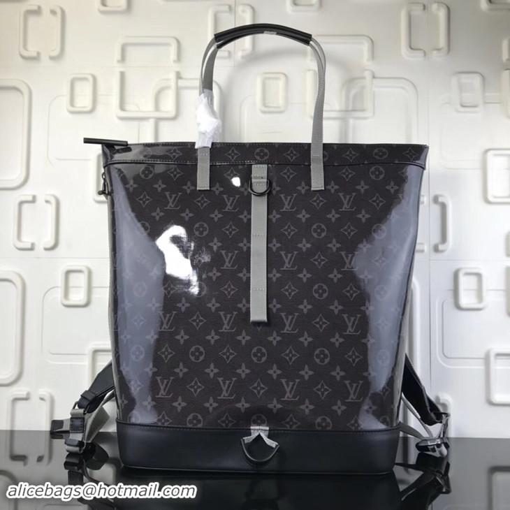 Original Cheap Louis Vuitton Monogram Titanium Canvas Zipped Tote M43890